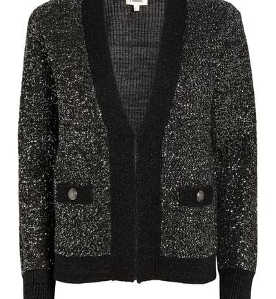 LAGENCE Irvin Pointelle Cropped Cardigan A Timeless Classic